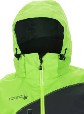 99323 Dsg Monosuit With Drop Seat - X-small Lime/grey