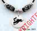 Ek-025 Necklace Badali Jewelry Snowmobiling Kokopelli Extreme Winter Sports New