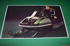 73cat El Tigre 73 Vintage Arctic Poster Cat Snowmobile Sno-machine