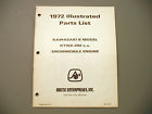 Kt-150-292cc Engine Kawasaki 1972 Vintage Model Manual Cat Arctic Parts