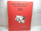 Sk340 Engine Parts Kohler Model K440 Rupp List