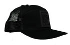 F09002900-000-001 Snapback Hat Limited Edition Black Snowmobile Cap