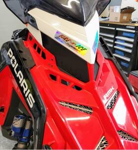 100046 Fire N Ice Headlight Delete - Polaris Matryx 650 850 9r Boost