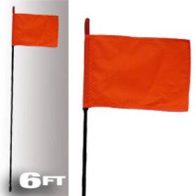 Firestik 794777117527 F6-black-8120r Black Fire Stick Without Range Safety Flag - 6ft