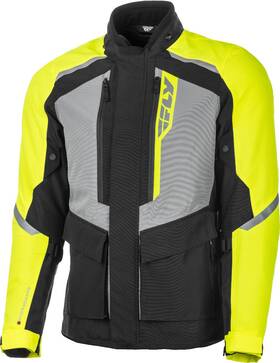 Fly Racing #6179 477-2114 4 - 477-2114 4 Terra Trek Jacket Black/hi-vis Lg