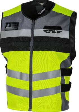 Fly Racing #6179 478-6001 5 - 478-6001 5 Fast-pass Vest Hi-vis Lg/xl