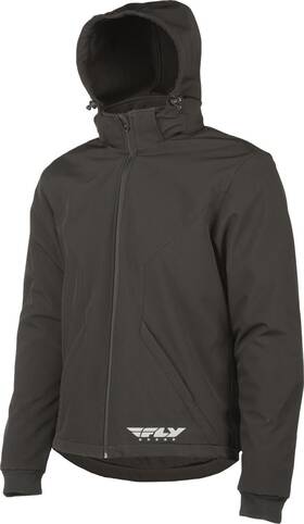 Fly Racing #6265 477-2009 7 - 477-2009 7 Armored Tech Hoodie Black 3x