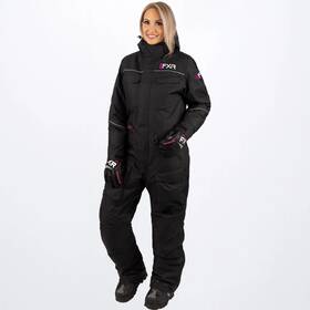 Fxr Racing 222939-1090-08 Excursion Womens Monosuits 8 Black/pink