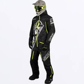 232802-1012-07 Fxr Racing Cx Lite Monosuit 23 S Black/black Camo/hivis