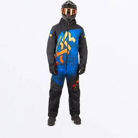 232803-4135-13 Fxr Racing Cx F.a.s.t. Insulated Monosuit Lg Blue