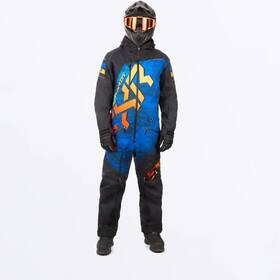 232803-4135-16 Fxr Racing Cx F.a.s.t Insulated Monosuits Xl Blue