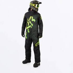 232803-7666-07 Fxr Racing Cx F.a.s.t Insulated Monosuits Sm Green