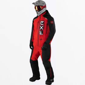 232812-1020-10 Fxr Racing Recruit Lite Monosuit 23 M Black/red
