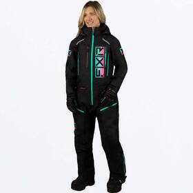 232913-1052-12 Fxr Racing Womens Recruit F.a.s.t. Insulated Monosuit 23 12 #232913-1052-12