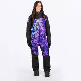 232940-1081-12 Fxr Racing Cx Lite Womens Monosuits 12 Black/purple