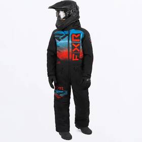 233018-1021-02 Fxr Racing Helium Child Monosuit 2 Black