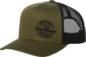Harddrive 800-0210 - Emblem Hat Black/od Green Os