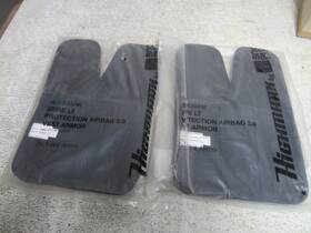 2610-01670 Highmark Spire Lt Protection 3.0 Vest Armor Set Of 2 Black New Oem 81#gz28