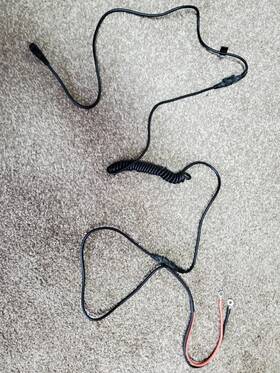 47-975 Hjc G-max Ski-doo Polaris Arctic Cat Yamaha Bell Snowmobile Helmet Heated Visor Electric Shield Power Cord Wiring Kit
