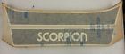 021403 Hood Sting Vintage Nos 1979 Decal Snowmobile Front Scorpion