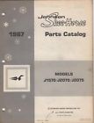 J2070 Parts J1570 1967 Manual Snowmobile J2075 Johnson Skee-horse
