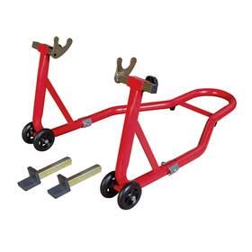 Jack Boss 615268050140 Motorcycle Stand Front And Rear Combo Wheel Lift Stands 500lbs Capa