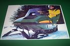 78spitfire John 78 Spitfire Snowmobile Deere Vintage Sno-machine Poster