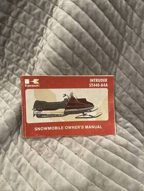 99974-3515 Kawasaki St440-a4a Intruder Owners Manual Pt Vintage 1981