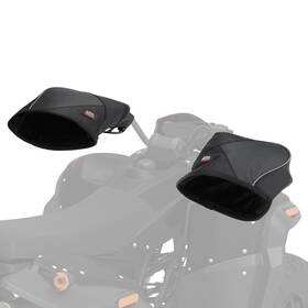 1234 Kemimoto Snowmobiles 2pcs Handlebar Gauntlets Gloves Muffs For Polaris Skidoo Motorcycle