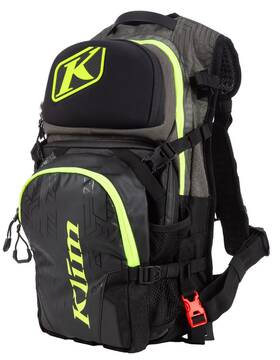 3319-005-000-645 Klim Nac Pak Snowmobile Backpack Pockets 13l Hydration Pouch Capability - Hi-vis