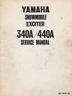 Lit-12618-00-03 Yamaha 1976 Snowmobile Exciter 340a-440a