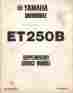 Lit-12618-00-09 Yamaha 1978 Snowmobile Et250b Supplement Service Manual 420