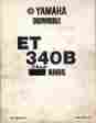 Lit-12618-00-11 Snowmobile Yamaha 1978 Et340b Shop Service Manual 436