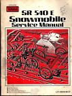 Lit-12618-00-37 Service Snowmobile 1981 Sr 356 Manual Yamaha 540