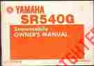 Lit-12628-00-49 1983 Yamaha Sr540g Snowmobile Owners Manual 422