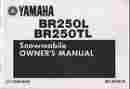 Lit-12628-00-83 1987 Yamaha Br250l Br250tl Snowmobile Owners Manual 223