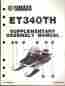 Lit-12668-00-59 Yamaha 1984 Et340th Snowmobile Supplement Assembly Manual 412