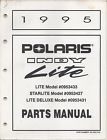 9912890 Lite 954 Part Indy Starlite 1995 Polaris Deluxe Snowmobile Manual