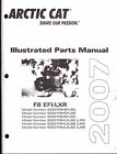2257-745 Lxr Cat F8 693 Arctic Efi Parts Snowmobile Manual 2007