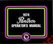 2254-021 Manual 1974 Owners Panther Arctic Snowmobile 335 Cat