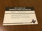 0134-560 Manual Engine Arctic Kawasaki Snowmobile Kt Vintage Nos Owner T1a Cat
