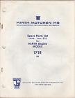 171r Manual Motoren 606 634cc Engine Parts Kg Spare Hirth Model