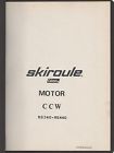 Rs340-rs440 Manual Used Motor Skiroule Parts