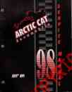 2255-720 Models Ext Snowmobile Manual 771 Efi 1998 Cat Arctic Service