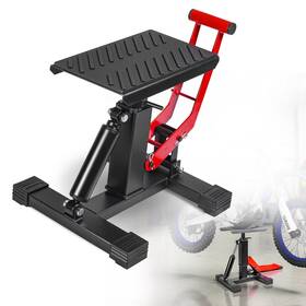 Motoroff 770807282076 Adjustable Dirt Bike Stand Powersport Jack 1000lbs Capacity Heavy Duty Hydr