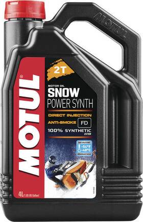 108210 Motul Snowpower 2t Synthetic 2-stroke Snowmobile Engine Oil 4l