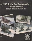 N2254-734 Wildcat Mountain 489 Arctic Cat 1992 Snowmobile Manual Service