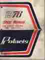 N9910379 Snowmobile Polaris 1976 Colt Electra Tx Starfire Service Manual P 535