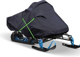A311-01-b-mk Neverland Snowmobile Cover - Waterproof 145 51 48inch Black