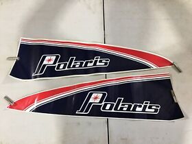 7071410 Nos Polaris 77 Colt 250 340 Ss Hood Side Decals Vintage 7071405 7071406